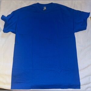 Royal Blue Gildan Mens Large T-Shirt